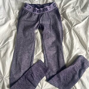 Women’s Gymshark Flex Leggings Rich Purple Marl XS